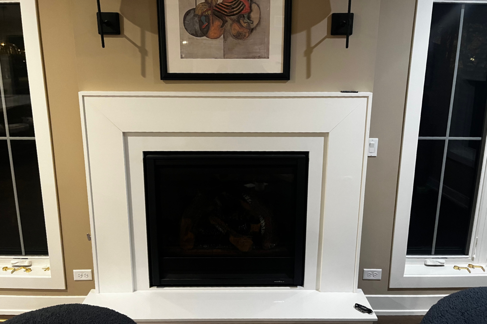 Updated Fireplace & Hearth Design