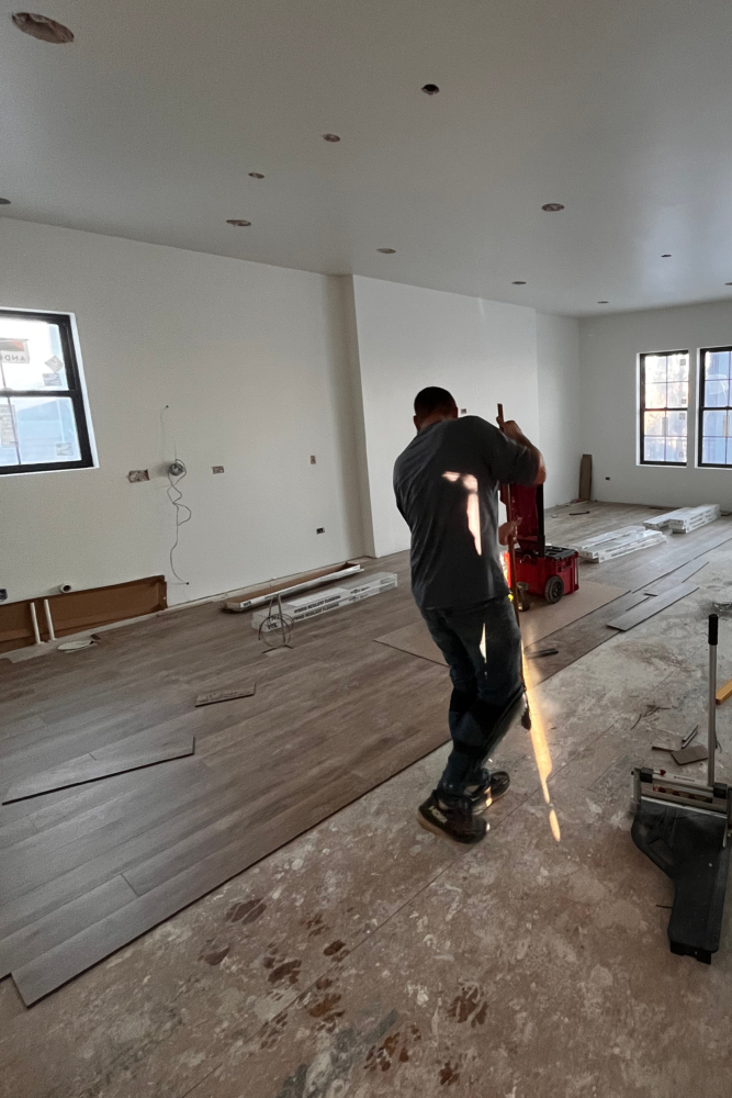 Hardwood Floor Installation